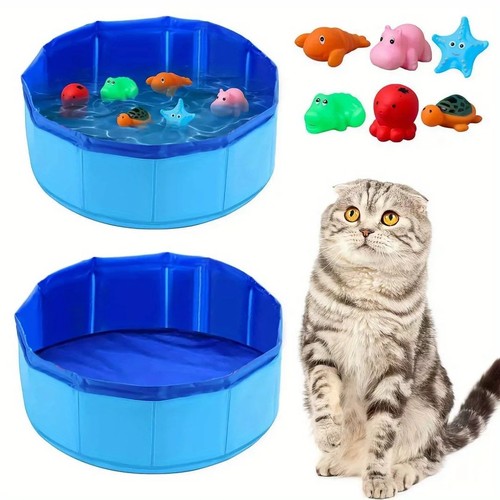Foldable dog swimming pool pet - foldable,
