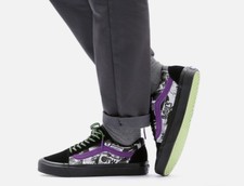 Vans Unisex Old Skool 36 Dx Halloween Punk Trainers Black - UK SIZE 6