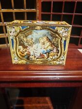 Vintage Kemps Tin, Antique Casket French Snuff Box Design