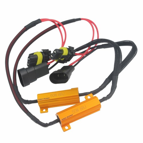 9006 hb4 led - 2x, resistor