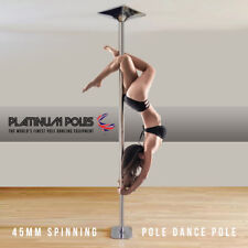 PLATINUM POLES™ 45mm Professional Spinning Pole Dancing Pole - Sport / Fitness