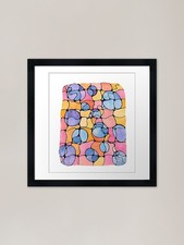Pastel Pebble Mosaic Abstract