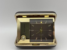 Coralite Vintage Travel/Folding Alarm Clock with light - Working