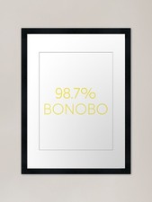 Bonobo Evolution Shirt Framed