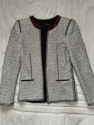 Zara woman tweed boucle - zara, jacket