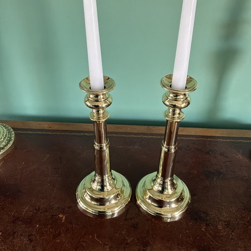 Fine quality pair brass - fine, of