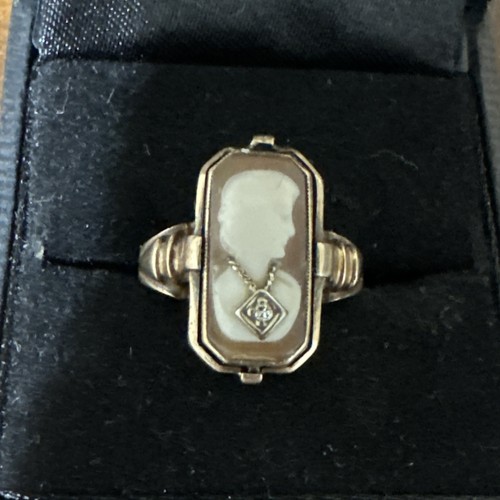 Ladies antique 10k - ladies,