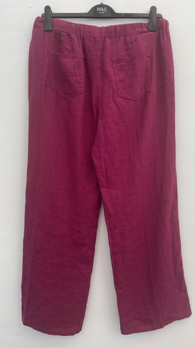 Womens wide leg linen - womens,