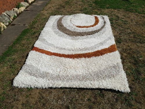Patterned carpet living room - carpet,