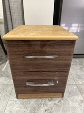 Modern 2-Drawer Bedside Table
