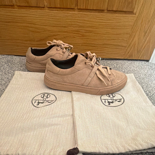Hermès women beige suede - hermès, women’s