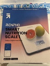 RENPHO Smart Nutrition Scale 1 Kitchen Food Weighing Tool- (open box)