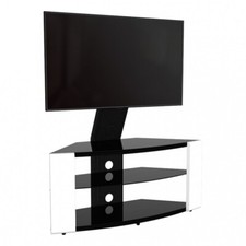 Curved glass stand for - tv, up