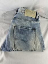 Rare Diesel Rombee Carrot Leg Jeans. Bleached. Light Wash. W28 L32. Unisex. VGUC
