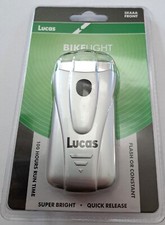 Lucas Slim 3 LED Bike Bicycle Light LBK002 FREE DELIVERY  Flash or Constant