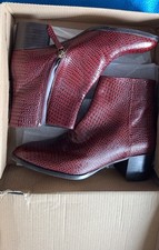 L K Bennett Dark Red Dayna