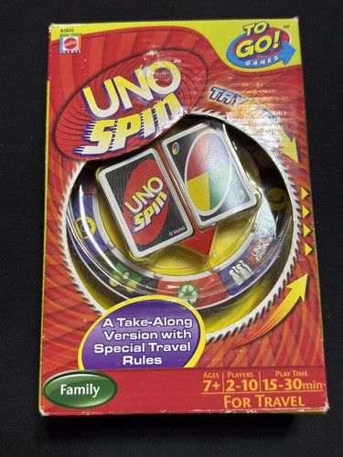 Uno spin card - to, game