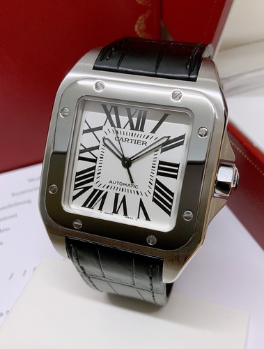 Cartier santos 100 w20073x8 - cartier,