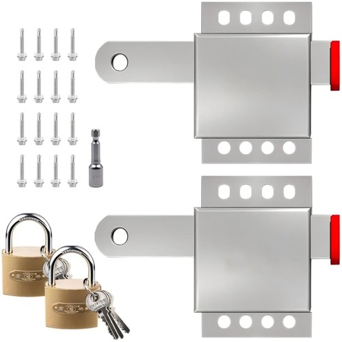 Industrial garage door - industrial, latches