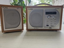 Pure Evoke-1 DAB Digital Radio – Clean & Fully Working – Classic Retro Sound
