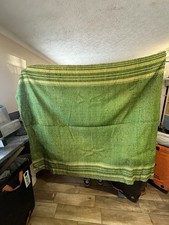 Vintage 60s/70s Wool Blanket - 80in X 60in