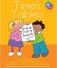Times Tables : Early Learning Centre : New/Sealed DVD: Children's Maths Learning