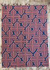 Vintage Large Indian  Contemporary Flat Weave  Handwoven Rug Kilim