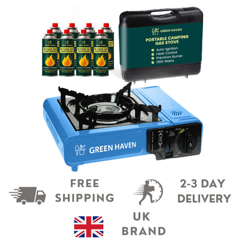 Green haven blue - green, portable