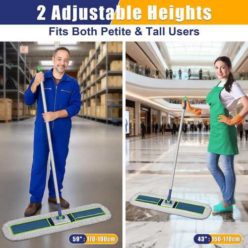 Large industrial flat - flat, mop