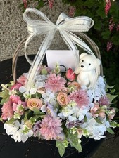 Gift Basket Flower Arrangement