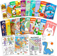 20 Pack Small Activity Books