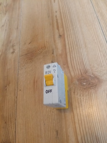 Wylex push plug mcb - push, 20