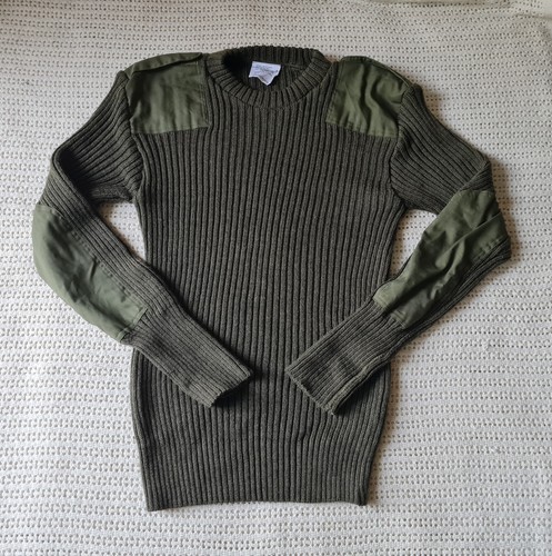British army jersey wool heavy - army,