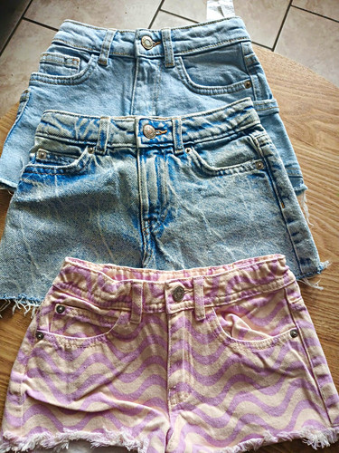 Zara girls denim cut - girls,