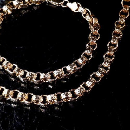7mm belcher chain - 7mm, necklace