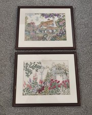 Vintage Wooden Framed