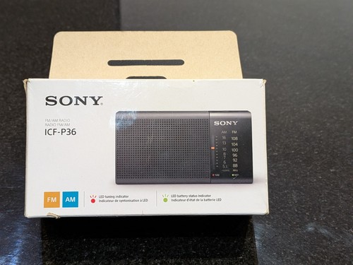 Sony icf p36 - sony, icf-p36