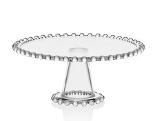 Elegant Clear Glass BEADED