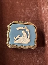 Vtg Empty Max Factor Blue