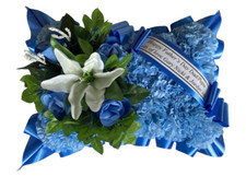 Pillow Artificial Silk Funeral