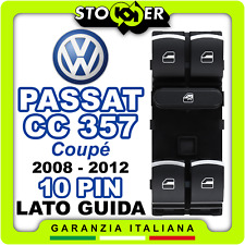 VW PASSAT CC 357 10PIN driver side button window switches glass