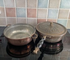 Persian Nader 27323 Copper & Brass Chafing Dish/Warming Pan