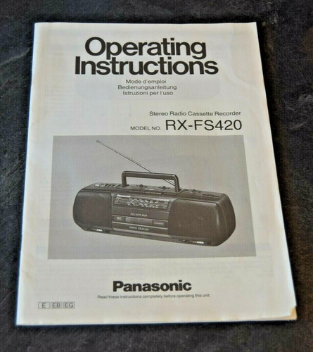 Panasonic vintage radio - panasonic,
