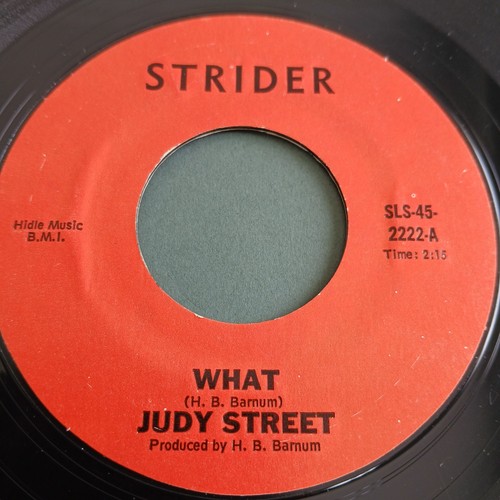 Judy street what - ,