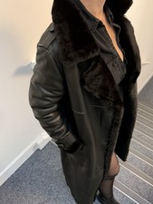 Genuine Shearling Coat –