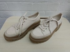 VIONIC LACE-UP SHOES - CREAM - EZRIE - CHUNKY - SIZE UK 6.5