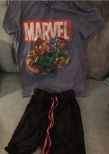 Marvel PJ Set Size XS By TU 2 Piece