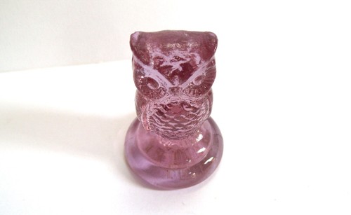 Vintage boyd glass woodsie owl - glass,