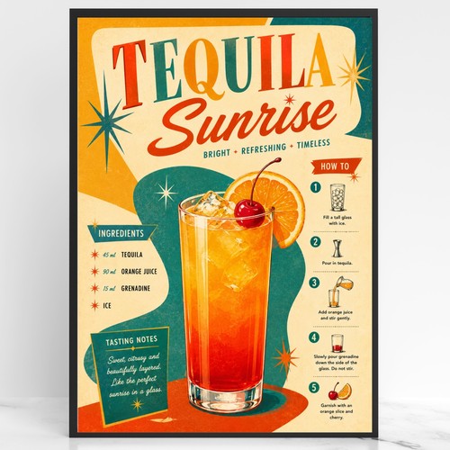 Tequila cocktail recipe - tequila,