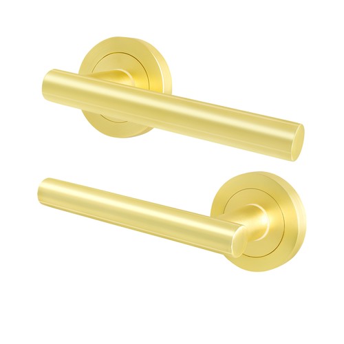 Satin brass internal door - brass,